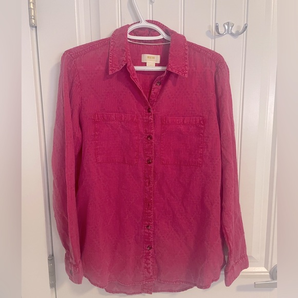 Anthropologie Maeve The Cate Classic Buttondown - Picture 3 of 10